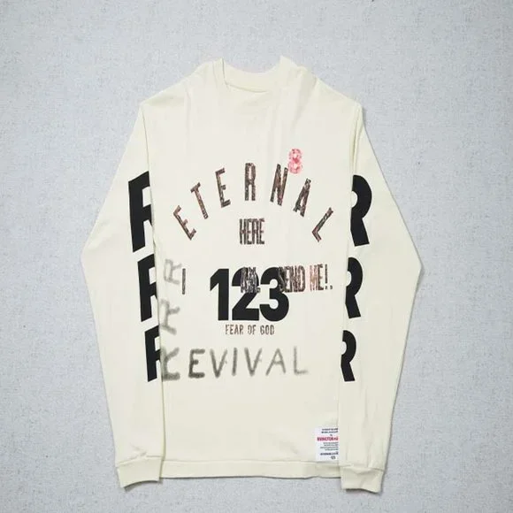 RIVINGTON roi Rebis☆関税込☆ Fear of God プリント Tシャツ RIVINGTON roi Rebis☆関税込☆ Fear of God プリント Tシャツ